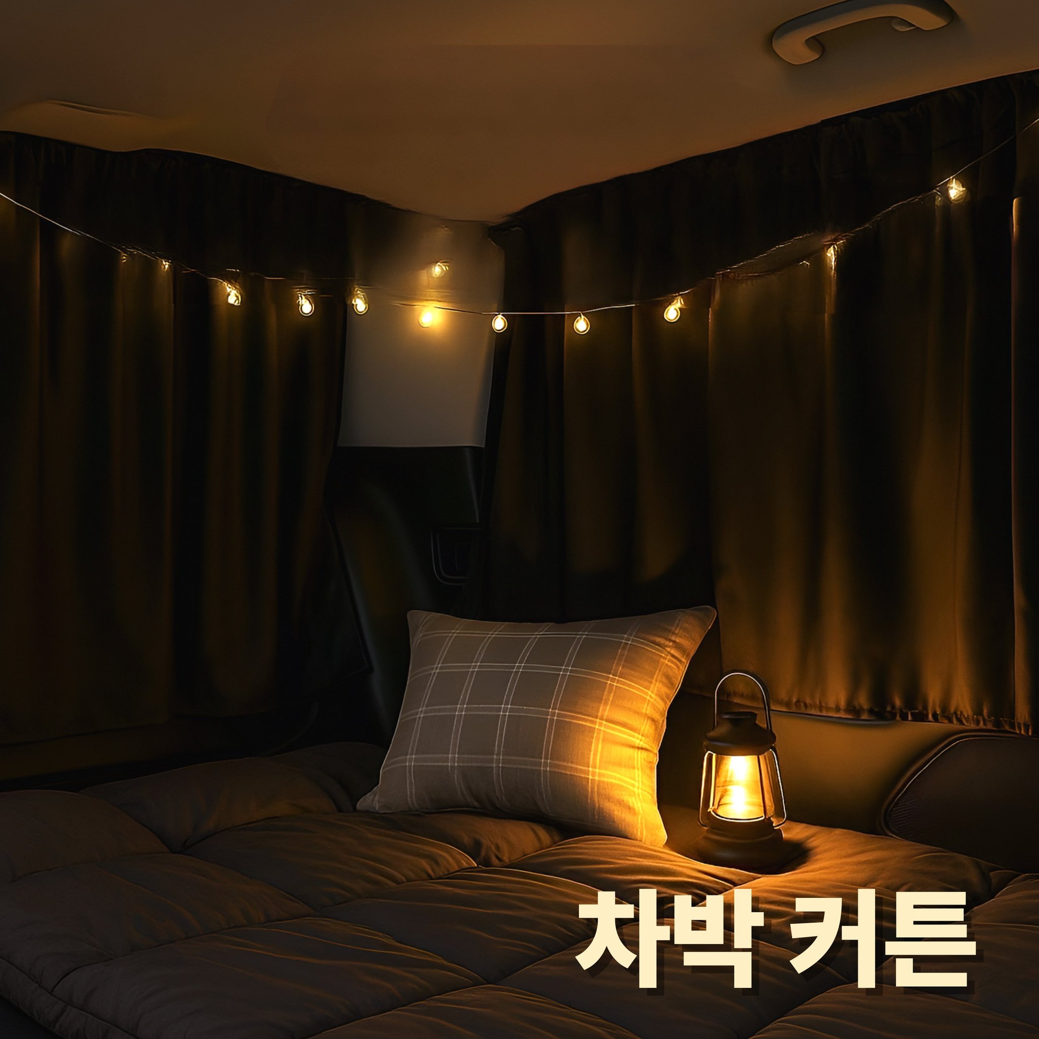 오토리빙 자동차 프라이버시 커튼 창문 햇빛가리개 차박커튼, 1세트, 블랙쿠폰할인· 04:50:0 상세 이미지 2