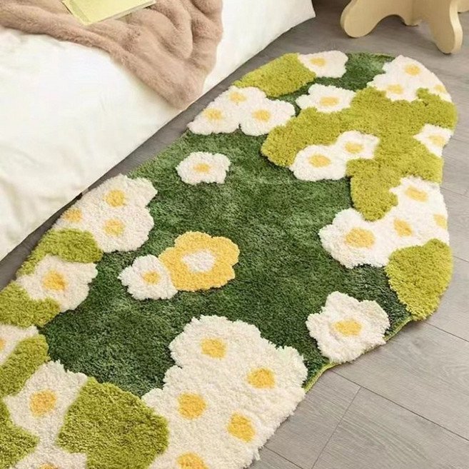 북유럽 잔디러그 이끼 카펫 거실 침실 인테리어러그 미끄럼 방지 발매트