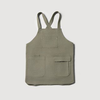 [JAJU/자주] 워크웨어 조끼 앞치마_60CM, 1개, 스틸그레이할인