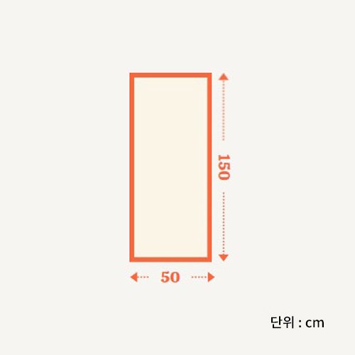 스타일러그 순면 스트라이프 방수러그 상세 이미지 1