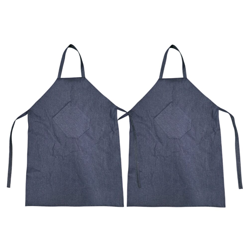 청앞치마(국산) 용접용 정비 도장 도색 건설등 작업앞치마, 청색, 2개 상세 이미지 1