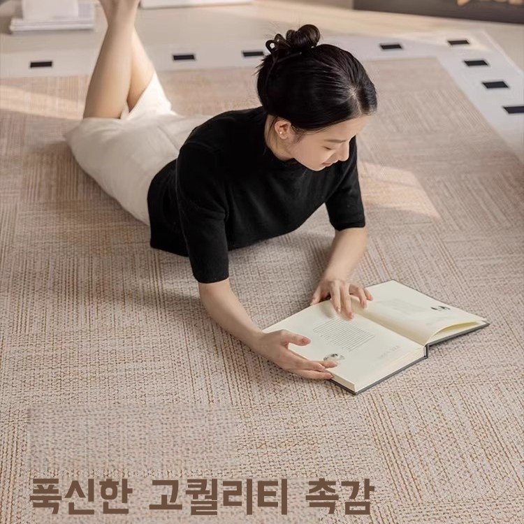 거실 카페트 북유럽 미끄럼방지 러그 HGBN 물세탁 가능한 사계절 소프트 카페트할인 상세 이미지 1