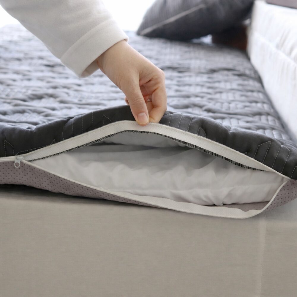 직접제작 60수 모달 순면 두툼한 세탁가능 사계절 미끄럼방지 카우치 돌쇼파패드 흙쇼파매트 90x200할인 상세 이미지 2