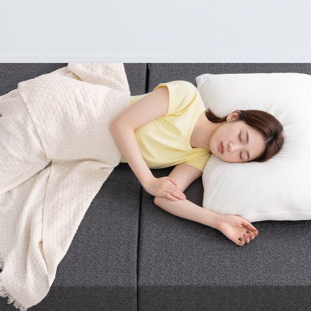 포근방 편안함 3단 접이식 메모리폼 매트리스 75X200X8CM 단단한 허리 지지 고밀도 토퍼 바닥 원룸용 + 캠핑 게스트용쿠폰할인 상세 이미지 1