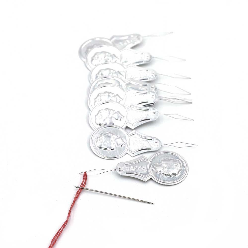 가짐 일본산 고급형 튼튼한 바늘 실끼우개 실꿰기(20개), 실끼우개(20개), 실버, 20개 상세 이미지 1
