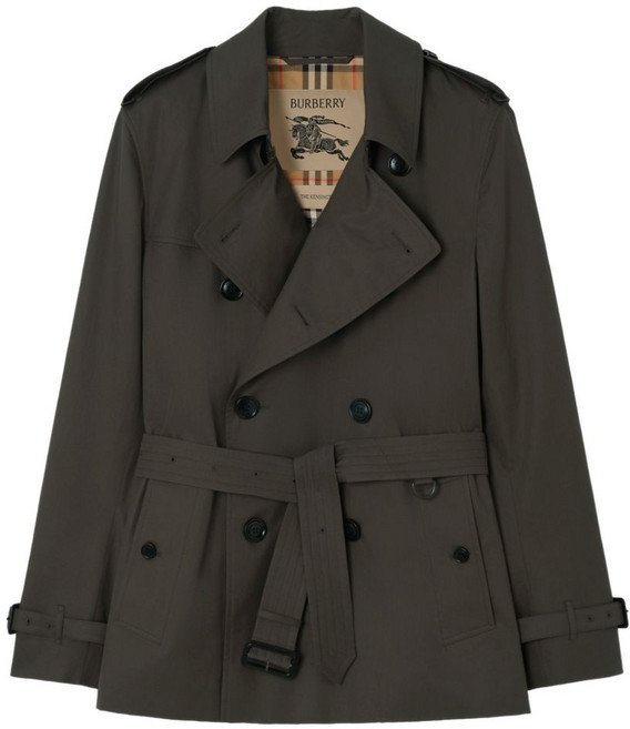 무료배송Burberry버버리 엑스트라 쇼트 트로피컬 개버딘 켄징턴 트렌치코트
